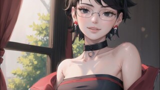 SARADA DIAM DIAM SUKA BORUTO