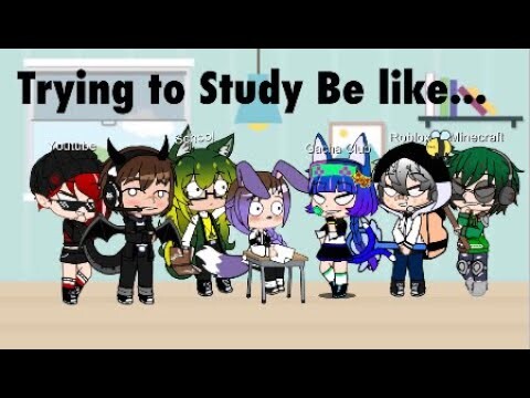 Trying to study be like....(meme)