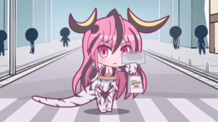 คิงไอเร่น่ารักมากเวลาสวมหาง!