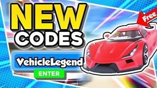New "Vehicle Working Codes 2021 in Roblox Vehicle Legends