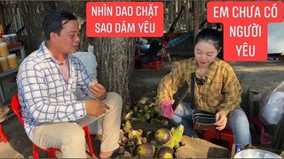 Dẫn đệ tử Khương Dừa thăm Hotgirl thốt nốt ngỡ ngàng khi nghe mỗi ngày chặt gần 1000kg trái thốt nốt