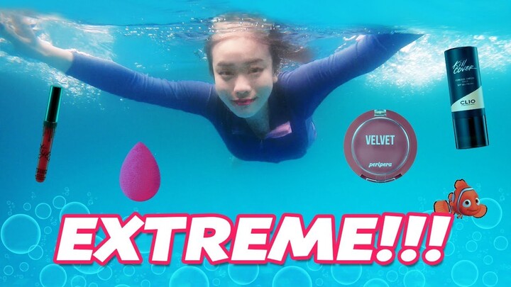 Makeup Di Bawah Air!!! EXTREME CHALLENGE