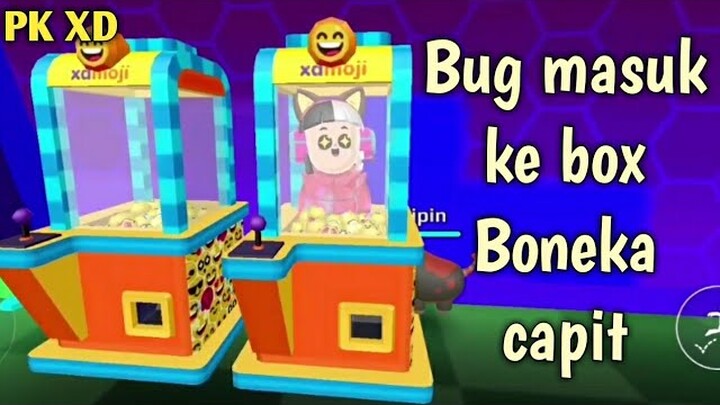 Bug masuk ke box Boneka capit di PK XD Halloween