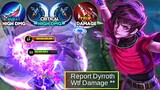TOP 1 DYRROTH NEW HIGH BURST CRITICAL ONE SHOT BUILD | NEW BEST BUILD (Please Try) | MLBB
