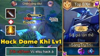 Ad Team Bạn Chưa Hiểu Chuyện Gì Đã Phải Lên Bảng Đếm Số Vs Build Đồ Elsu Hack Dame Lv1 - Top Elsu