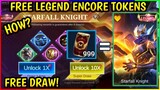 HOW TO GET LEGEND ENCORE TOKENS FOR FREE DRAW?! | GRANGER STARFALL KNIGHT EVENT - MLBB
