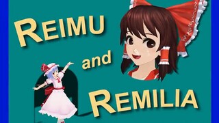 【再現MMD】霊夢とレミリアのT＆J 『花火はすごいぞ』ごっこ_Full