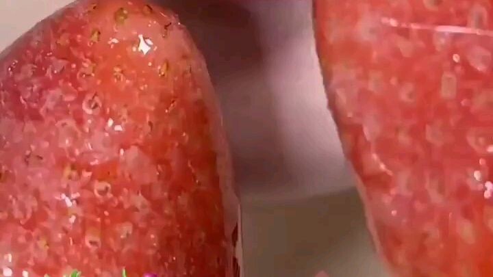 strawberry #foodasmr