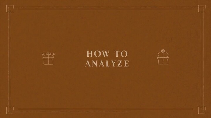 25. How to Analyze