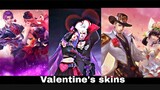 It's Valentine's Day. 💓 All Valentine's Couples and Skins of Mobile Legends | MLBB