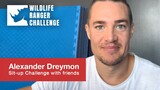 Alexander Dreymon and The Last Kingdom cast mates train for the Wildlife Ranger Challenge