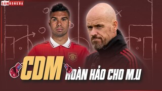 Casemiro sẽ TĂNG CƯỜNG CHẤT THÉP cho tuyến giữa M.U như thế nào? | GÓC CHIẾN THUẬT