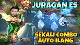 AURORA  COMBO JUALAN ES SOLO RANK MYTHIC GAMEPLAY !!! - Mobile Legends Indonesia
