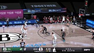 NBA 2K21 Modded Playoffs Showcase | Bucks vs Nets | Full GAME 1 Highlights