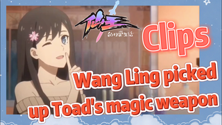 [The daily life of the fairy king]  Clips |  Wang Ling picked up Toad's magic weapon