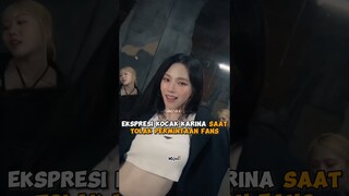 Ekspresi kocak #karina #aespa saat tolak permintaan fans #shorts #kpop