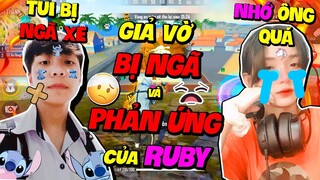 NOXUSS FREE FIRE | NOXUSS "OFF 1 NGÀY" GIẢ VỜ NGÃ XE VÀ PHẢN ỨNG KÌ LẠ CỦA @Ruby TV