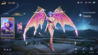 Liên Quân Mobile - Review Skin Veera Vũ Hội Bóng Đêm