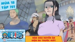 One Piece Tập 751: Đảo Zou huyền ảo hiện ra trước mắt (Tóm Tắt)