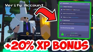 How to Get +20% XP Bonus (Roblox Bedwars)