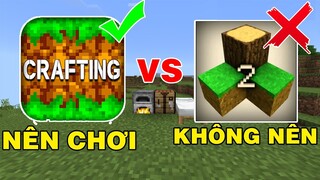 Mình Tìm Thấy Tựa Game NHÁI Gây Ức Chế Nhất Giống | CRAFTING Với MINECRAFT Pe..!!