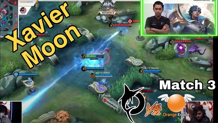 ULTI XAVIER DARI MOON HEADSHOT SEMUA BOSS! AHAHA MATCH 3 FINAL MPL S9 TODAK VS O