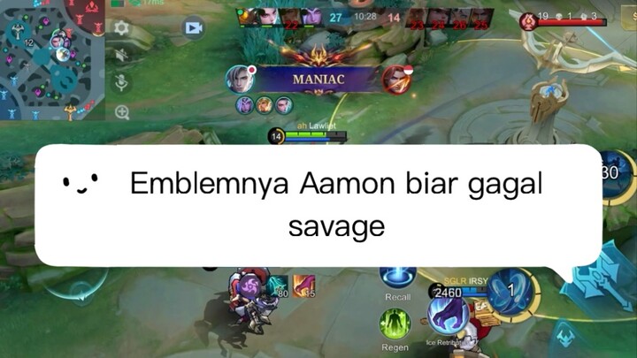 Main lagi Aamon , pake emblem dulu + skypiercer