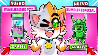 NUEVA ACTUALIZACIÓN con SKINS GRATIS de STUMBLE GUYS! 😱😍 - Gatoronron