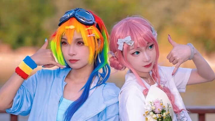 【Kỳ Ngôn♥Mão Thất】Nhóm Thiên Mã dính lấy nhau Nè nè nè. / Nee nee nee. 【Cos Vân Bảo/Nhu Nhu】