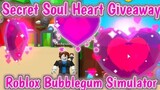 ♥️SOUL HEART GIVEAWAY!😱HOSTED BY THORNEX PLAYZ!🎉ROBLOX BUBBLEGUM SIMULATOR!💕