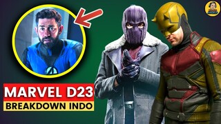 PROJECT MCU PALING DITUNGGU DI PHASE 5 & 6 !! | MARVEL D23 EXPO 2022 BREAKDOWN INDONESIA