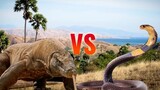 Komodo Dragon vs King Cobra | SPORE