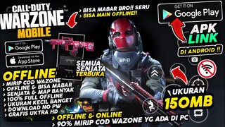 AKHIRNYA COD WARZONE MOBILE RILIS!? GAME FPS OFFLINE ANDROID GRAFIS HD SAINGANNYA COD WARZONE 100MB