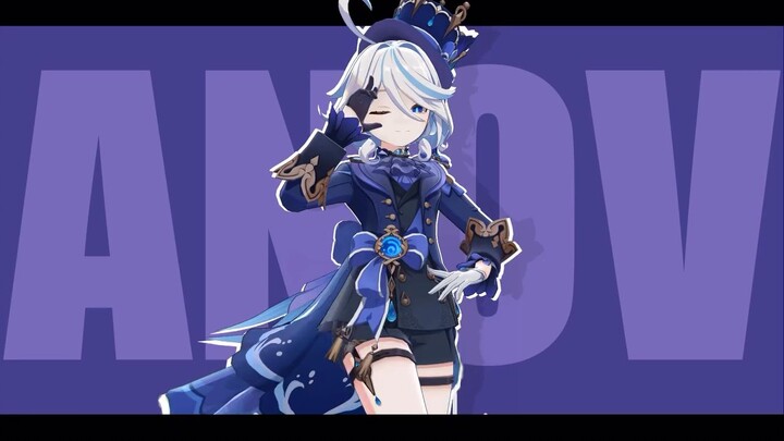 Trending furina from genshion impact live wallpaper
