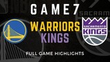 Golden State Warriors vs Sacramento Kings Game 7 | Full Game Highlights  |2023 NBA Playoffs