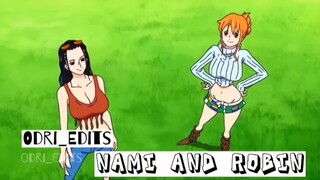 One piece - Special episode (Sexy Robin and Nami Moments) // One kiss