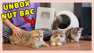 NHÀ MỚI VÀ UNBOX NÚT BẠC YOUTUBE | The Happy Pets #93