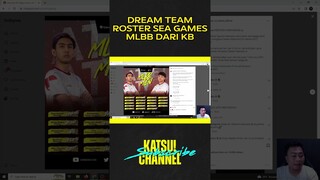 dream team roster Sea Games MLBB Indonesia by KB #mobilelegends #seagames #kbggwp #evos #rrq #onic
