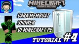 Cara Membuat Shower Di Minecraft PE - Tutorial #4 / MCPE INDO