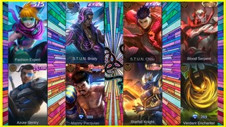 MOBILE LEGENDS UPCOMING SKINS RELEASE DATE | MOBILE LEGENDS NEW SKINS GAMEPLAY