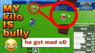 Kilo Fruit Is So Bully And OP In Blox Fruits 😂 | Roblox