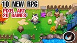 Top 10 NEW PIXEL ART games & NEW 2D RPG games for Android & IOS with Console Graphic on Mobile