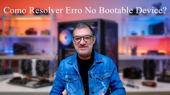 Como Resolver Erro No Boot Device no Notebook Acer (Mudar Legacy para UEFI)