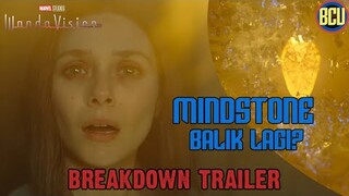 WANDA BIKIN MINDSTONE BALIK, BUAT NGIDUPIN VISION !! | WANDAVISION TRAILER BREAKDOWN