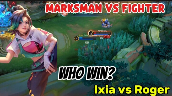 Ixia vs Roger🔥 anomali vs meta😈