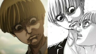 伊雷娜两大名场面，漫画动画对比，你们打几分？