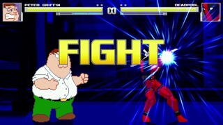 AN Mugen #337: Peter Griffin VS Deadpool