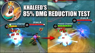 INSANE 85% DAMAGE REDUCTION OF KHALEED