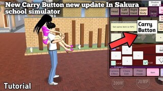 NEW TUTORIAL CARRY BACK IN SAKURA'SCHOOL SIMULATOR