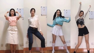 学姐寝室翻跳Twice-scientist |四套私服换装 | 最后一套高跟鞋好绝！